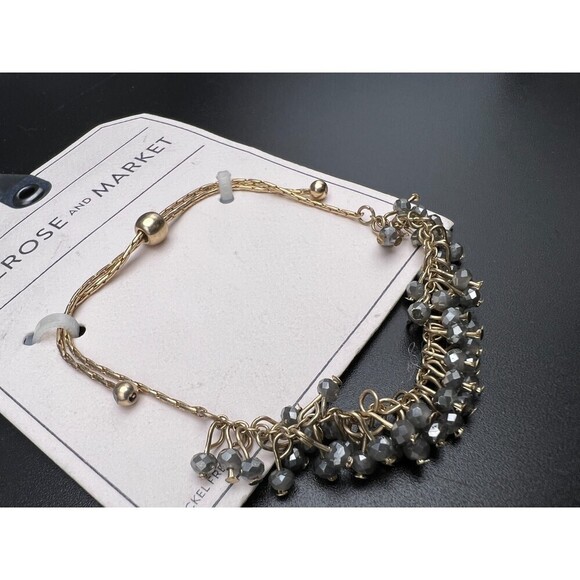 Melrose and Market Slide Cluster Bracelet - Picture 3 of 4